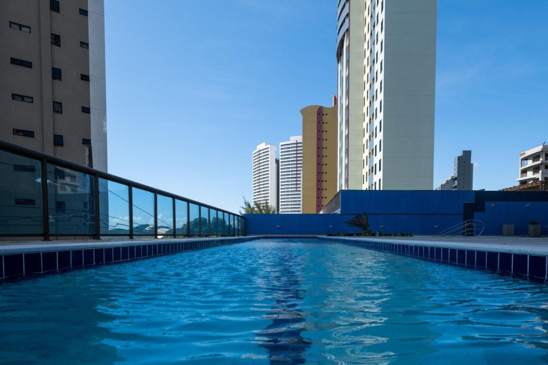 Flat Com 2 Quartos E Vista Mar Da Praia De Pontanegra-Wifi 300 Mb-Garagem-Familia-Criancas-Piscina-Pet Friendly Натал Экстерьер фото