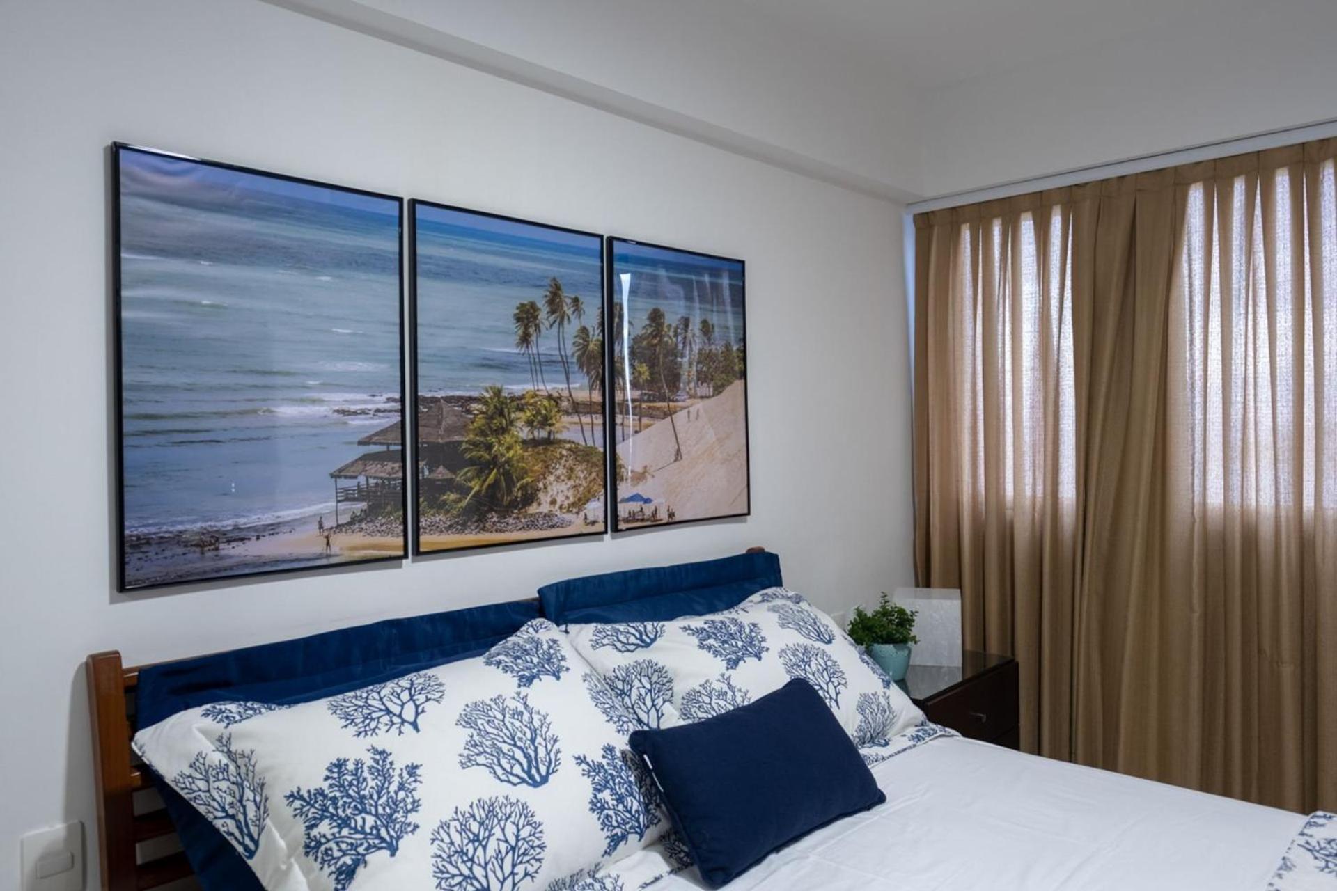 Flat Com 2 Quartos E Vista Mar Da Praia De Pontanegra-Wifi 300 Mb-Garagem-Familia-Criancas-Piscina-Pet Friendly Натал Экстерьер фото