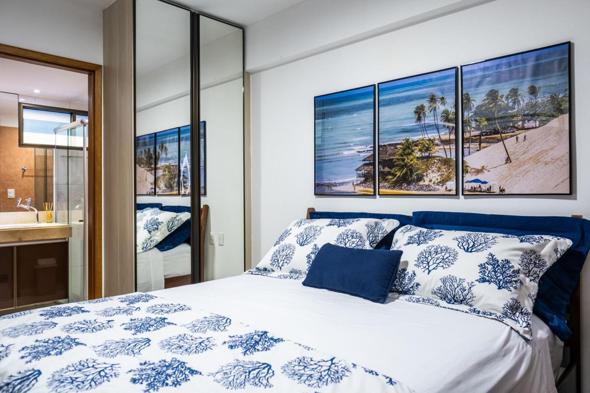 Flat Com 2 Quartos E Vista Mar Da Praia De Pontanegra-Wifi 300 Mb-Garagem-Familia-Criancas-Piscina-Pet Friendly Натал Экстерьер фото