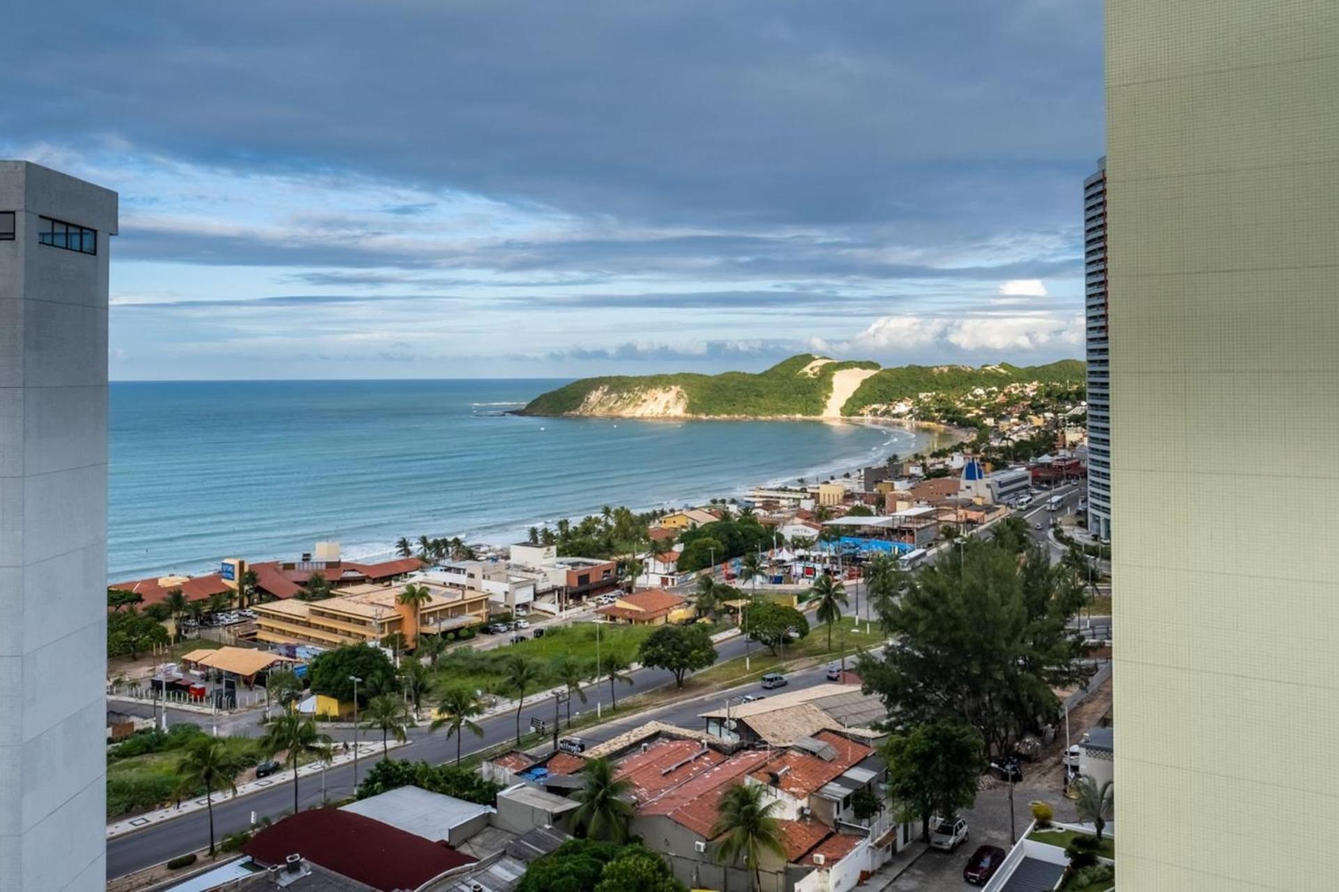 Flat Com 2 Quartos E Vista Mar Da Praia De Pontanegra-Wifi 300 Mb-Garagem-Familia-Criancas-Piscina-Pet Friendly Натал Экстерьер фото