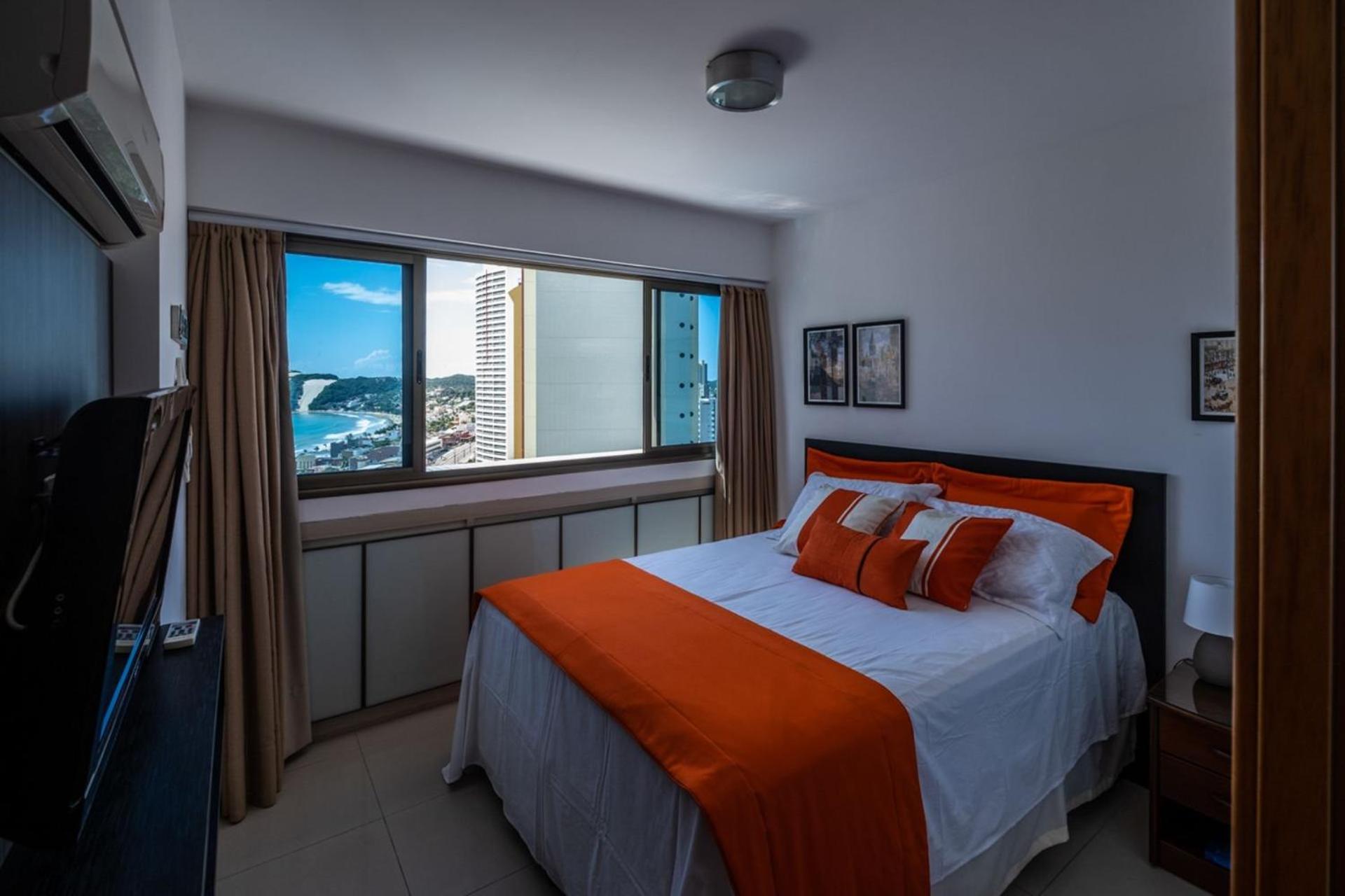 Flat Com 2 Quartos E Vista Mar Da Praia De Pontanegra-Wifi 300 Mb-Garagem-Familia-Criancas-Piscina-Pet Friendly Натал Экстерьер фото