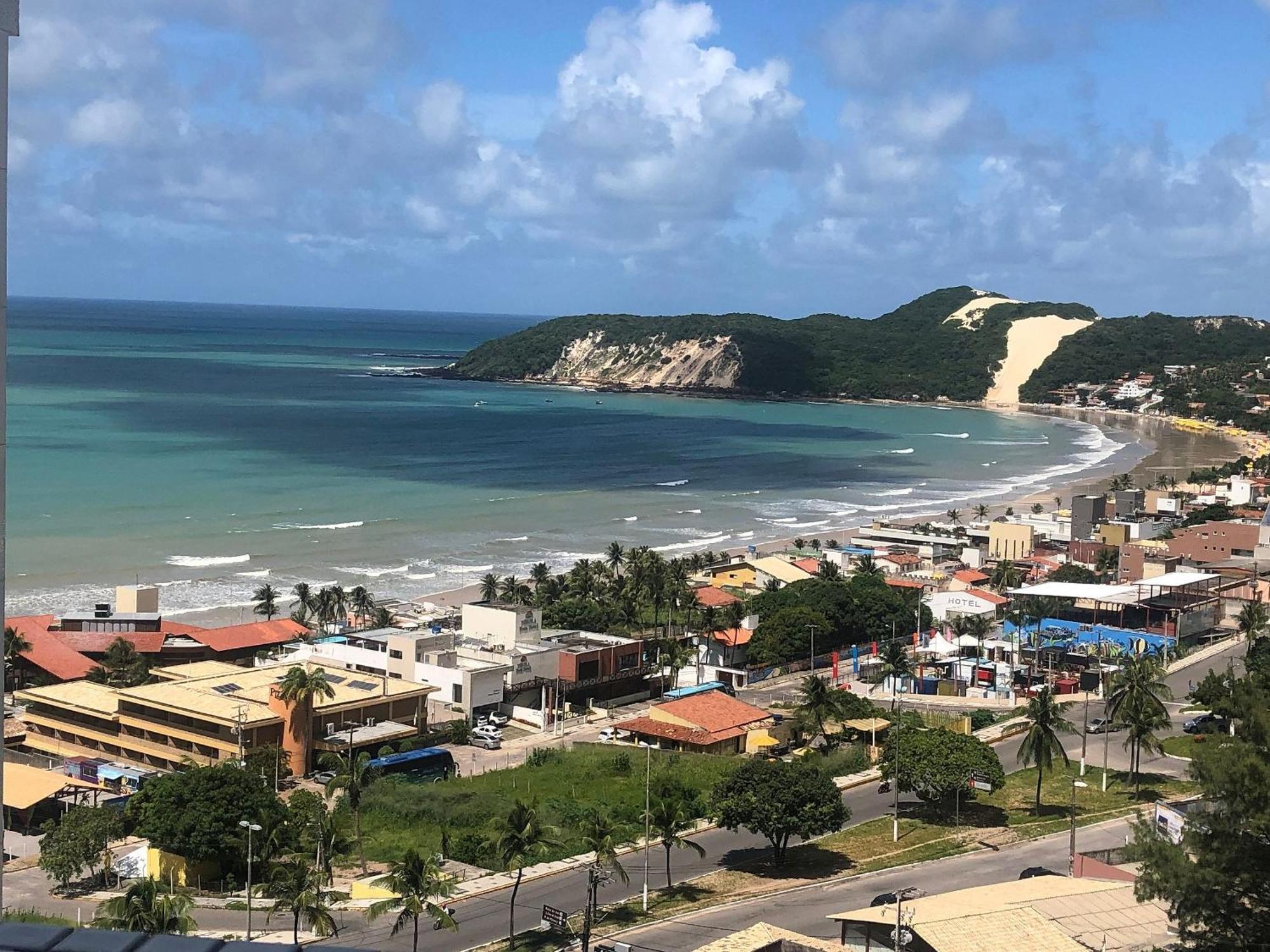 Flat Com 2 Quartos E Vista Mar Da Praia De Pontanegra-Wifi 300 Mb-Garagem-Familia-Criancas-Piscina-Pet Friendly Натал Экстерьер фото
